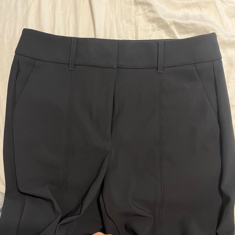 White House Black Market Classic Black Straight Leg Pants - Picture 2 of 10